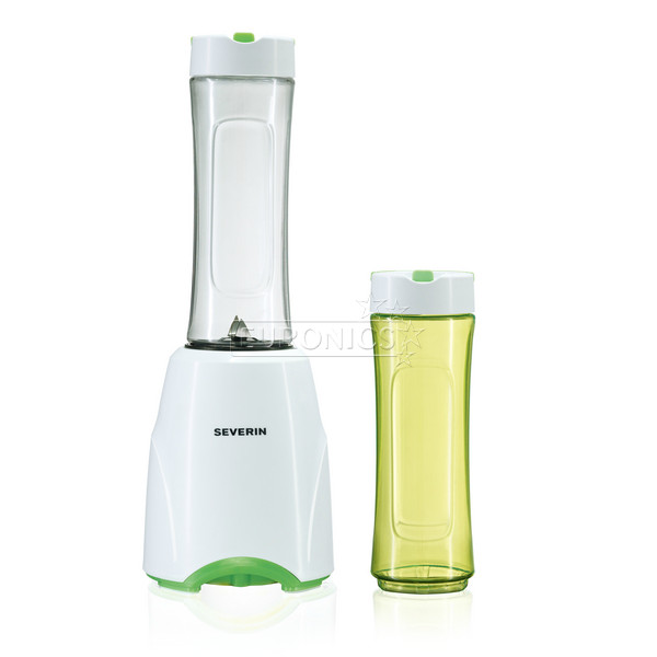 Severin Mix&Go, 300 Вт, 0,6 л, белый/зеленый - Блендер