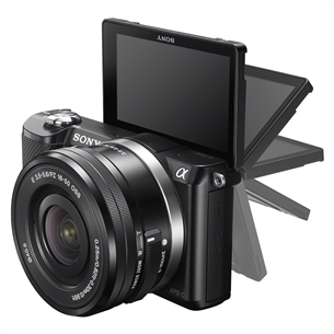 Fotokaamera α5000, Sony / Wi-Fi, NFC