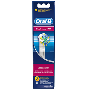 Oral-B Braun FlossAction, 2 шт., белый - Насадки для зубной щетки