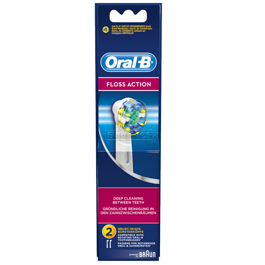 Lisaharjad OralB Braun FlossAction 2 tk