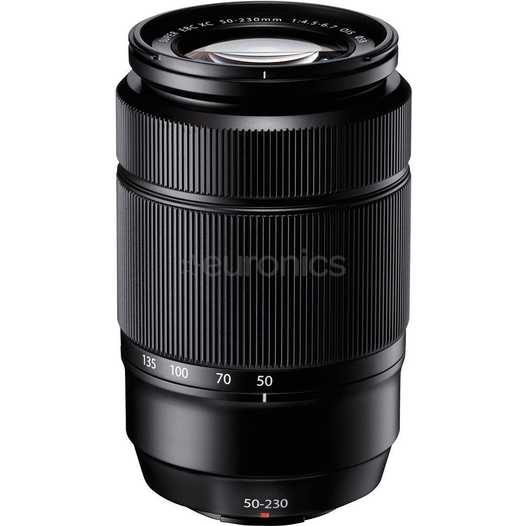 Fuji XC 50-230mm f/4.5-6.7 OIS lens, Fujifilm