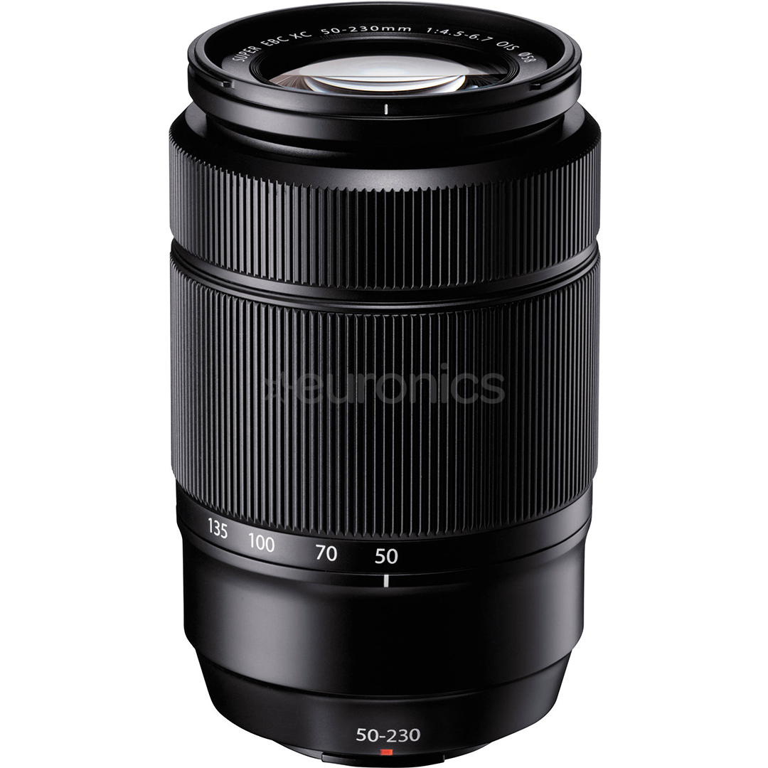 Fuji XC 50-230mm f/4.5-6.7 OIS lens, Fujifilm