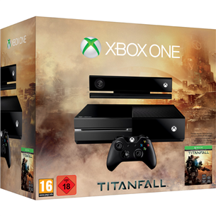 Game console Xbox One + game Titanfall, Microsoft