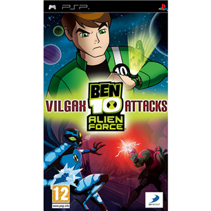PlayStation Portable mäng Ben 10: Alien Force Vilgax Attack
