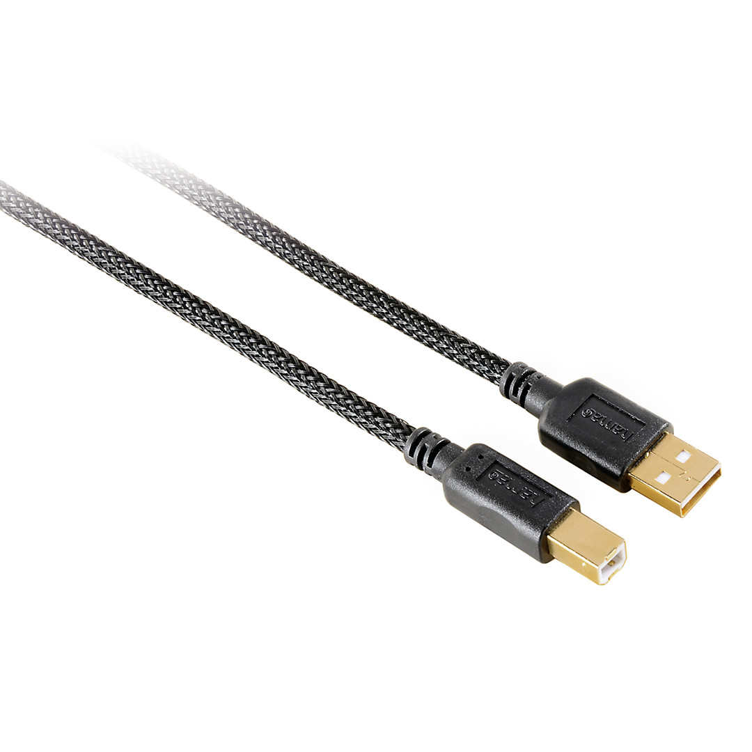 Kaabel USB A - USB B Hama (1,5 m)