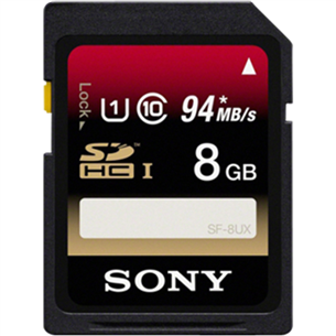 Карта памяти SDHC Sony (8 ГБ)