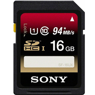 SDHC mälukaart, Sony / 16 GB