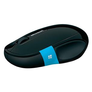 Microsoft Sculpt Comfort Bluetooth, must - Juhtmevaba optiline hiir