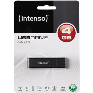USB-mälupulk AluLine (4 GB), Intenso