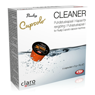 Cleaner capsules for Paulig Cupsolo