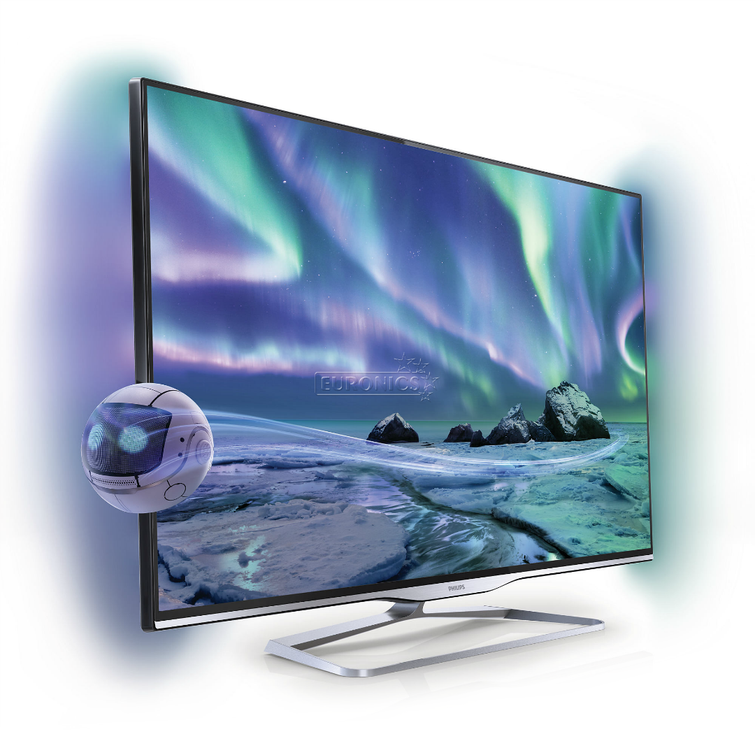3D 50" Full HD LED LCD-teler, Philips / Smart TV