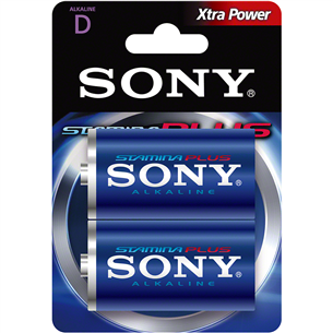 Batteries D Sony Stamina Plus (2 psc)