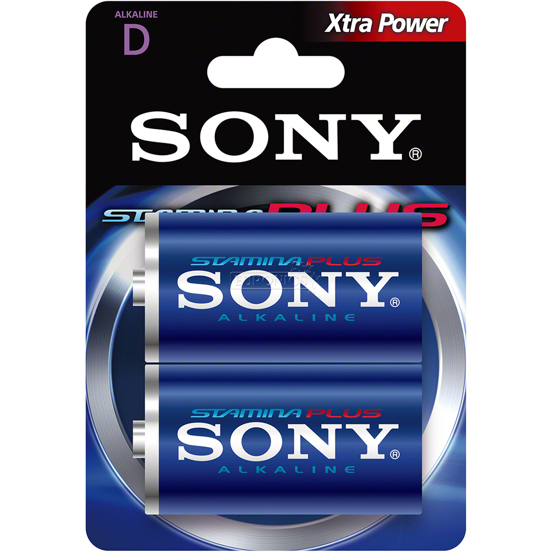 Батарейки D Sony Stamina Plus (2 шт)