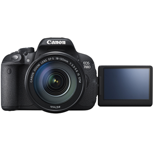 Зеркальная фотокамера EOS 700D + объектив EF-S 18-135мм, Canon