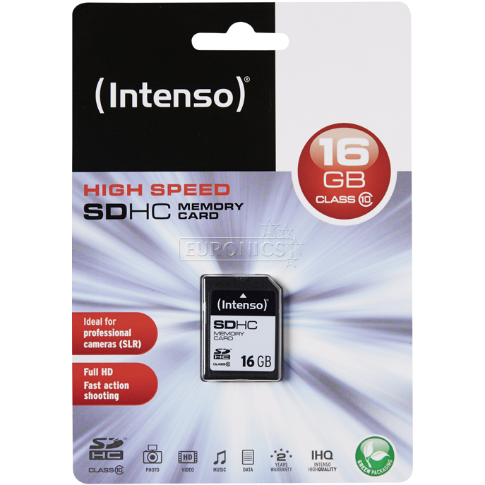 SDHC memory card Intenso (16 GB)