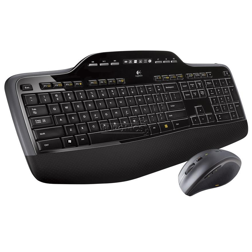 Logitech MK710, SWE, серый - Беспроводная клавиатура + мышь
