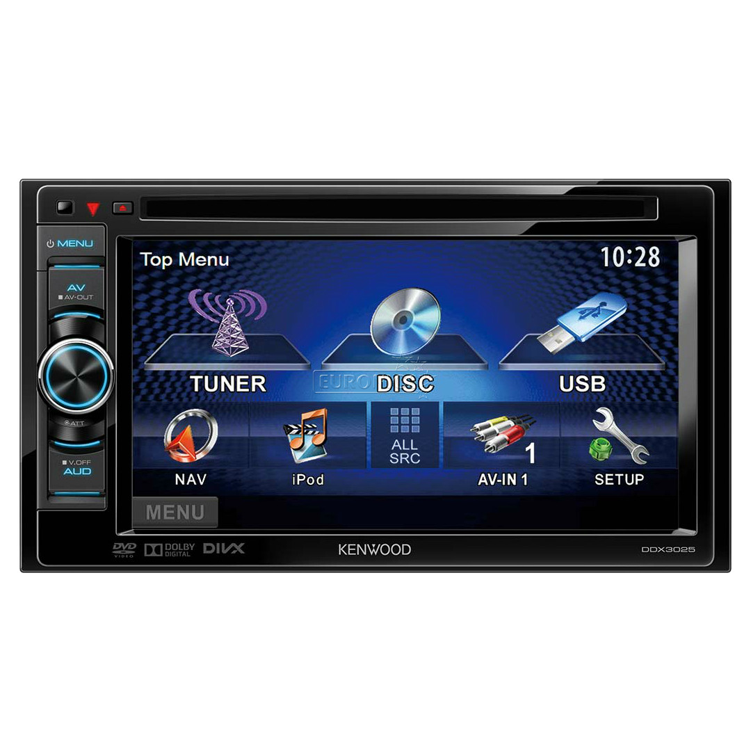 Multimeedia ressiiver DDX3025, Kenwood