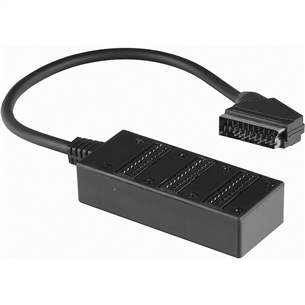 Кабель SCART -- 3х SCART Hama