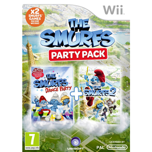 Nintendo Wii mäng The Smurfs Party Pack
