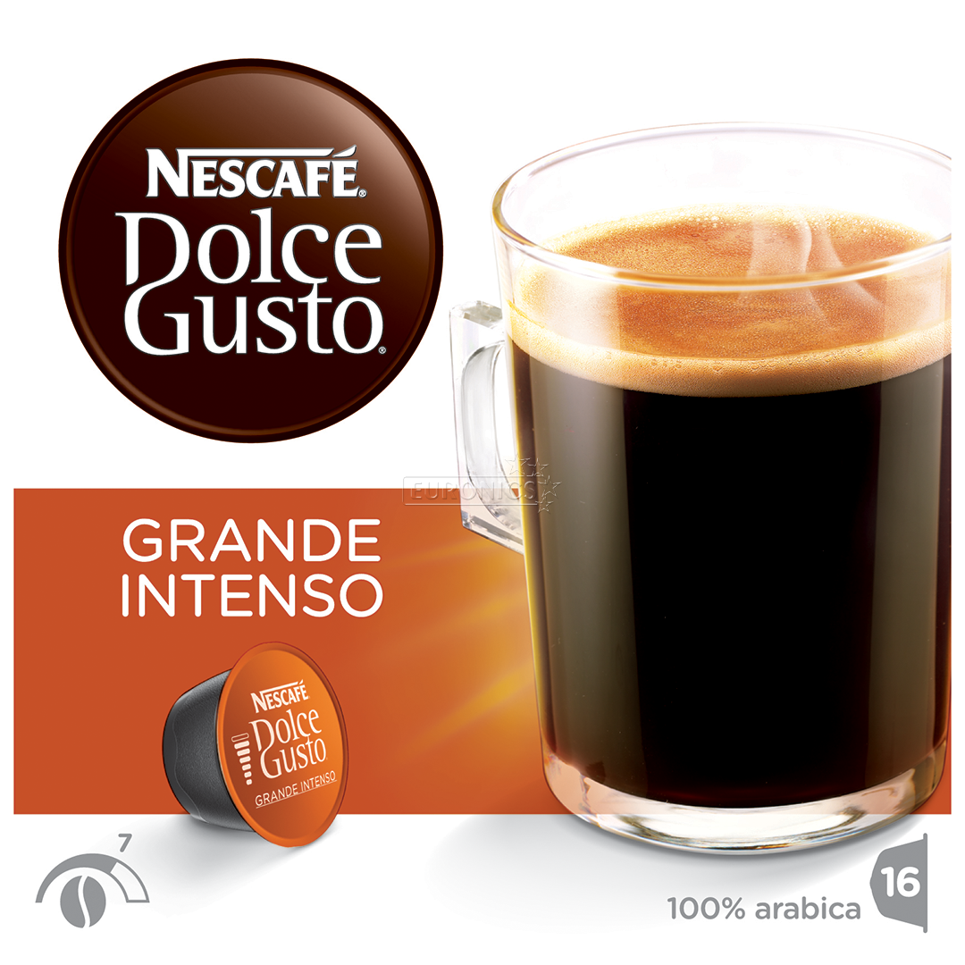 Coffee capsules Nescafe Dolce Gusto Grande Intenso, Nestle