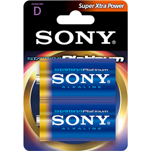 D-батарейки Stamina Platinum (2 шт), Sony
