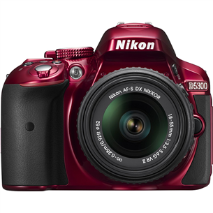 DSLR camera D5300 with 18-55mm lens, Nikon