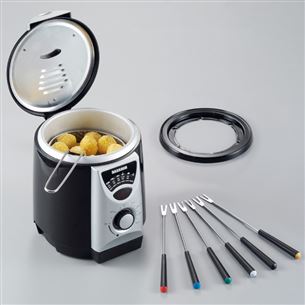 Severin, 840 W, black/grey - Deep fryer