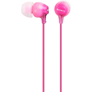 Sony EX15LP, roosa - Kõrvasisesed kõrvaklapid MDREX15LPPI.AE