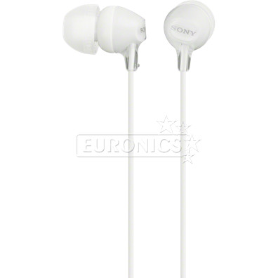 Sony EX15LP, белый - Внутриканальные наушники