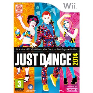 Nintendo Wii game Just Dance 2014