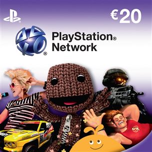 PlayStation Network´i 20 €  kaart, Sony