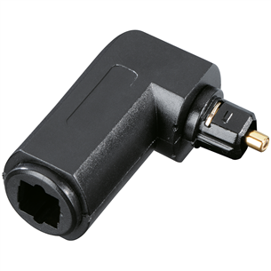 Gold-plated Toslink adapter, Hama / plug to socket