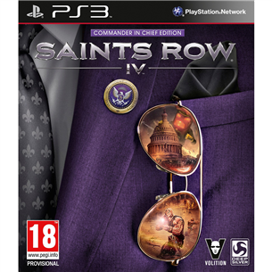 PlayStation 3 game Saints Row IV Commander in Chief Edition
