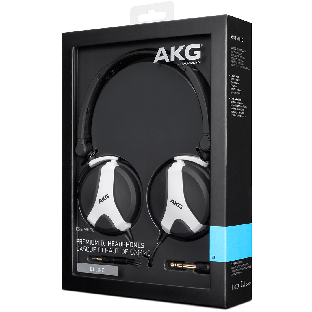 Kõrvaklapid K 518, AKG / DJ