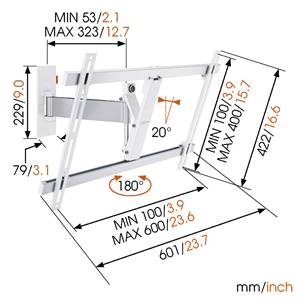 TV wall mount Vogel's W52081 (40-65")