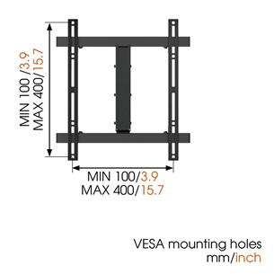 Teleri seinakinnitus Vogel´s W52070 (32-55")