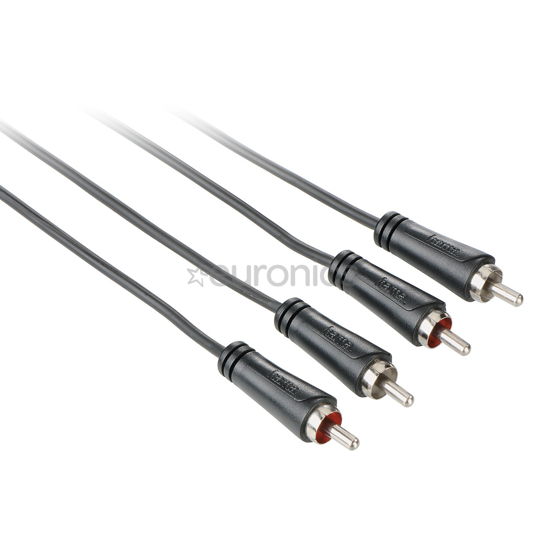 Kaabel 2x RCA Hama (10 m)