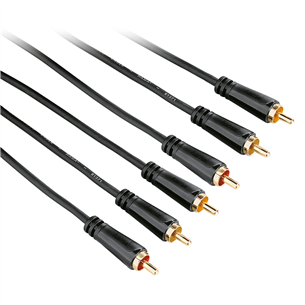 Cable 3x RCA (A/V) Hama (5 m)