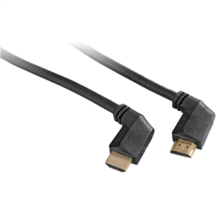 Позолоченный 90° кабель HDMI (1.4), Hama / 1,5 м